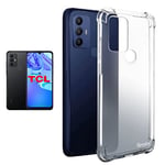 Made for TCL 305, 306, 30e & 30se Clear Case Cover Bumper Shockproof