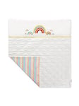 Ickle Bubba Baby Cot Bed Quilt- Rainbow Dreams Multi