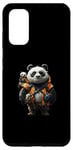 Coque pour Galaxy S20 Panda Daddy Adventurer Cool Panda Baby Fun