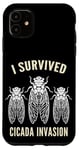 iPhone 11 Survived Cicada Invasion Insect Bug Infestation Cicadas Case