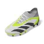 adidas Mixte Predator Accuracy.1 SG Football Shoes (Soft Ground), FTWR White/Core Black/Lucid Lemon, 48 EU