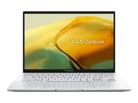 ASUS ZenBook 14 OLED UX3402VA-KM139W - Conception de charnière à 180 degrés - Intel Core i5 - 1340P / jusqu'à 4.6 GHz - Win 11 Home - Carte graphique Intel Iris Xe - 16 Go RAM - 512 Go SSD NVMe - 14" OLED écran tactile 2880 x 1800 (WQXGA+) @ 90 Hz -