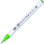 ZIG Clean Color Real Brush 004 Fl. Grön 6st