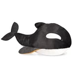 HISTOIRE D'OURS - Peluche XXL Orque - Peluche Géante Poisson 80 cm - Blanc/Noir - Collection Trésors Marins - Idée Cadeau de Naissance - Compagnon Tout Doux Pour Les Câlins Enfants - HO3078