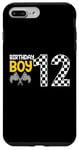 iPhone 7 Plus/8 Plus Retro Speedy Racer Boy 12 Sporty Kid 112th Birthday Case