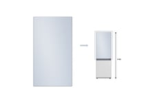 Accessoire Réfrigérateur et Congélateur Samsung PANNEAU HAUT 185cm SATIN SKYBLUE - RA-B23EUU48GM BESPOKE