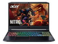 PC Portable Gaming Acer Nitro 5 AN515-55-57WU 15,6" Full HD 144Hz Intel Core i5 16 Go RAM 512 Go SSD Nvidia RTX 3060 Noir vitreux + 1 mois d'abonnement Xbox Game