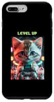 Coque pour iPhone 7 Plus/8 Plus Niveau joueur Boba : aventure de jeu Kawaii Baby Cat