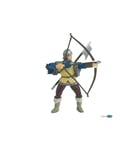 PAPO 39385 Blue Bowman toy Knights figurine Medieval figure History bow & arrow