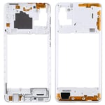 HFB ADY Middle Frame Bezel Plate for Samsung Galaxy A21s (Black) (Color : White)