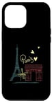 Coque pour iPhone 13 Pro Max Paris Vacances France Vacances Tour Eiffel Amour Paris