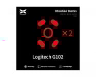 X-raypad Obsidian Mouse Skates till Logitech G102/G Pro
