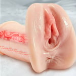 Flesh Silicone Clitoris Sucker Stimulator Vagina Anal Dildo Sex Toy For Couples