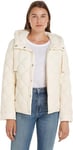 Tommy Hilfiger Women Down-filled Jacket Classics Winter, White (Calico), M