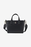 Tommy Hilfiger - Väska TH Soft Logo Mini Tote - Svart