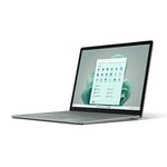 Microsoft Surface Laptop 5 Super-Thin 13.5 Inch Touchscreen Laptop - Green - Intel EVO 12th Gen Core i5, 8GB RAM, 512GB SSD, Windows 11 Home, UK plug, 2022 Model