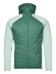 M Insulated Hybrid Hood Green Peak Performance