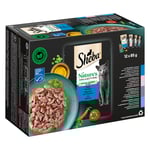 Sheba Nature's Collection in Sauce 12 x 85 g - Fish Variety (tonfisk, lax, torsk, djuphavsfisk)