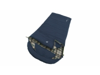 Outwell Camper Lux Sleeping Bag, Left Zipper, Blue