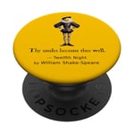 Malvolio Twelfth Night Yellow Stockings Smiles Funny PopSockets Swappable PopGrip