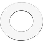 Vola rosett, Ø60 mm med hål Ø36 mm, krom