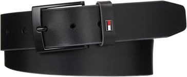 Tommy Hilfiger Men's ADAN Leather 3.5 AM0AM12052 Belts, Black, 105