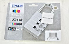 Epson 35XL/35 Black / Cyan / Magenta / Yellow Colour Ink Cartridge (Pack of 4)