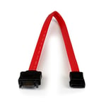 StarTech.com 0.3m SATA Extension Cable - 30cm 7 pin SATA Extension - 7 pin SATA Extension Cable - 7 pin SATA Extension cord, Red