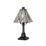 Elstead Lighting - Alderley 32cm - Tiffany lampor - Flerfärgad