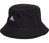 Classic Cotton Bucket hatt Dam BLACK/WHITE OS Men