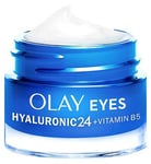 Olay Hyaluronic Acid 24 + Vitamin B5 Day Eye Gel Cream with Niacinamide, 15ml