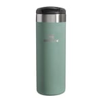 Stanley Aerolight Transit Travel Mug 0.47L - Keeps 6 Hours Hot - 8 Hours Cold - Dishwasher Safe - Leakproof - Car Cup Holder Compatible - Thermos Coffee Mug - Shale Metallic