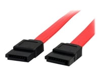Startech.Com 60 Cm Sata Seriell Ata-Kabel - Sata-Kabel - Serial Ata 150 - Sata (Hona) Till Sata (Hona) - 0.6 M - Röd - För P/N: 10P6g-Pcie-Sata-Card, 2P6g-Pcie-Sata-Card, 4P6g-Pcie-Sata-Card, 6P6g-Pcie-Sata-Card