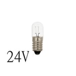 Signallampa E10 T10x28 210mA 5W 24V