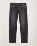 Replay Grover Straight Fit Stretch Jeans Washed Black
