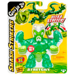 BANDAI CO42842 Figurine d'action Heroes de Goo JIT Zu Découvrez Les Nouveaux Smash Strikers Figurine Mantor, éponge et étire, Multicolore