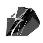 Target Darts Phil Taylor Power 9-Five Gen 8 Pro Ultra Dart Flights Ailettes de fléchettes Mixte, Noir/Blanc, Ten-X