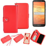2in1 cover wallet + bumper for Motorola Moto E5 Dual SIM Phone protective Case r