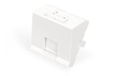 Digitus DN-93802-6-SH platta och ram till strömbrytare och vägguttag Vit