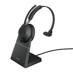 Jabra Evolve2 65 UC Mono Headset Wireless Head-band Office/Call center USB Type-