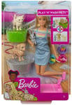 Barbie Play 'N' Wash Pets Doll & Playset