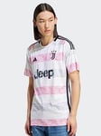 adidas Juventus Mens 23/24 Away Stadium Replica Shirt - White, White, Size Xl, Men