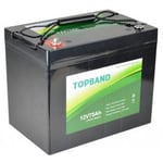 Topband lithium batteri 12V 75Ah