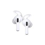 Ear Hooks for Airpods Pro, Byseavoa Ear Grip Anti-Slip Earbuds Tips Compatible with Apple AirPods Pro - 4 Pairs White-DO NOT FIT FOR CHARGING CASE