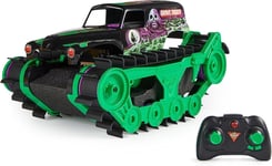 Monster Jam Grave Digger Trax Remote Control Vehicle 20 minutes Running Time