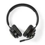 Nedis PC-headset | On-Ear | Stereo | Bluetooth | Fold-Away Mikrofon | Sort