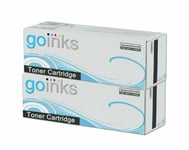 2 Toner Cartridges for HP LaserJet Pro M402d, M402dn, M402dne, M402dw, M402n