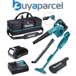Makita 12v CXT Cordless Vacuum Cleaner + Blower Vacuum + Long Nozzle + Bag