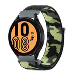 Samsung Galaxy Watch 6 44mm Armband i nylon, Kamoflauge