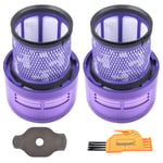 KEEPOW 2 Pack Filter for Dyson V11 Absolute, Dyson V11 Animal, Dyson V11 Cyclone Series Replacement Filters Vacuum Washable